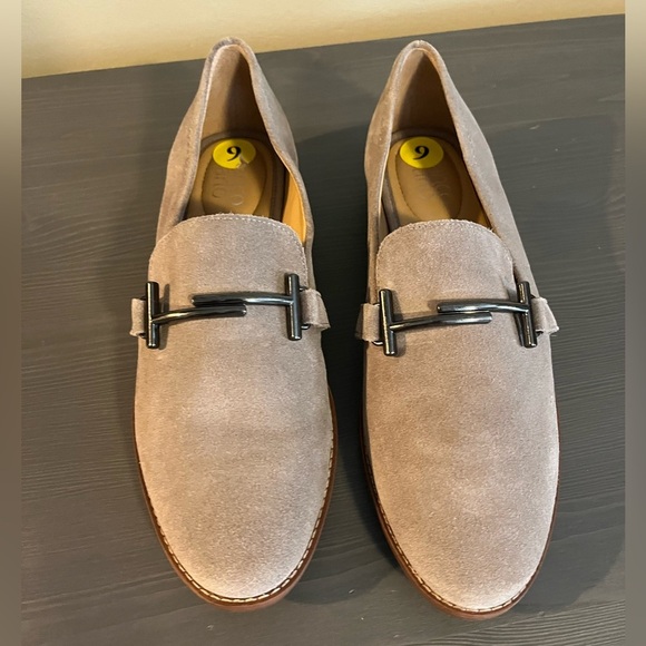 Franco Sarto Harlow Suede Horse bit Loafers - Picture 2 of 9